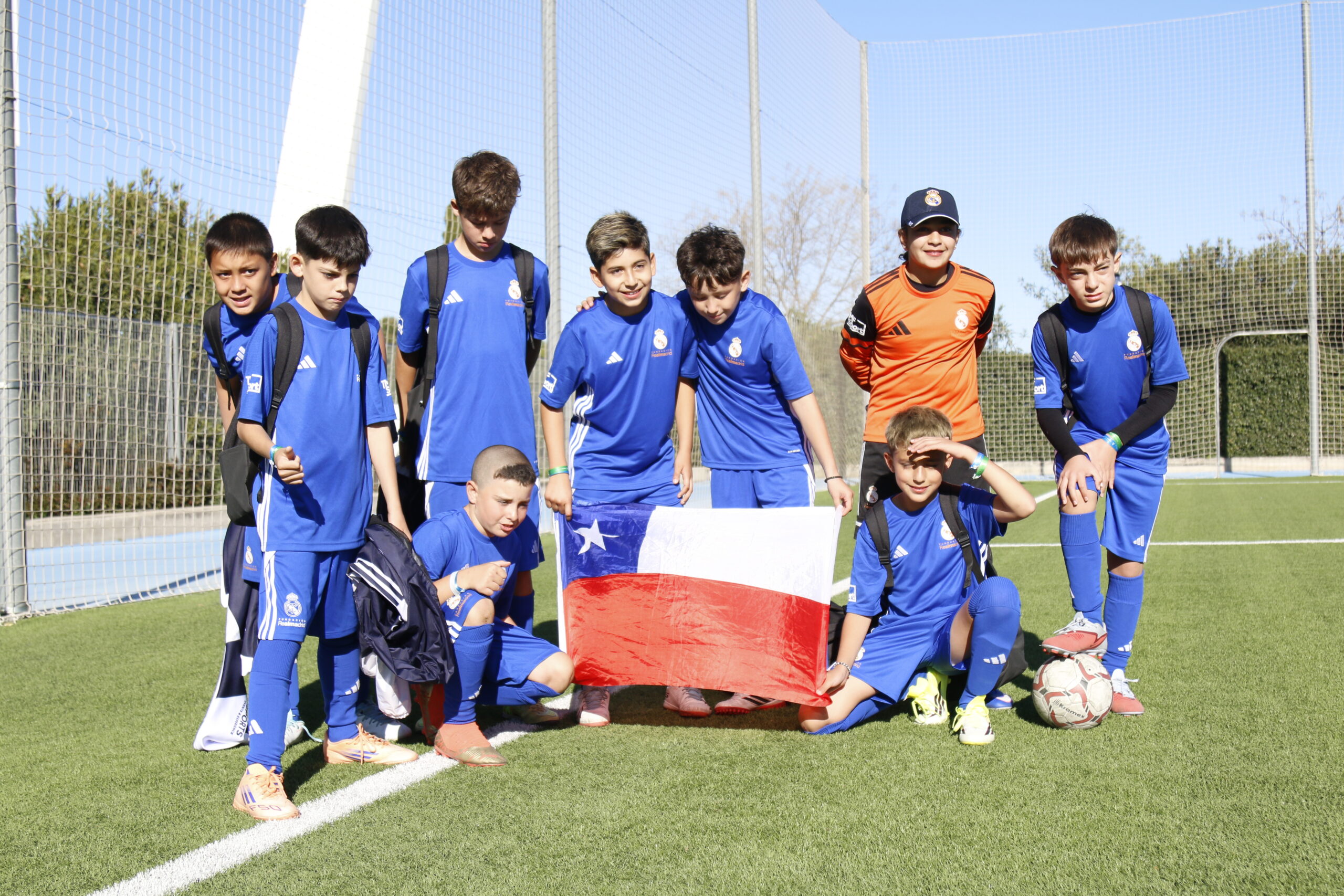 Chile debutó en el Real Madrid Foundation World Challenge: la historia de los nueve que abrieron el camino